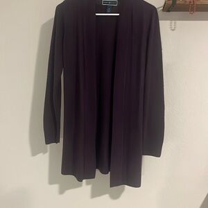 deep purple cardigan